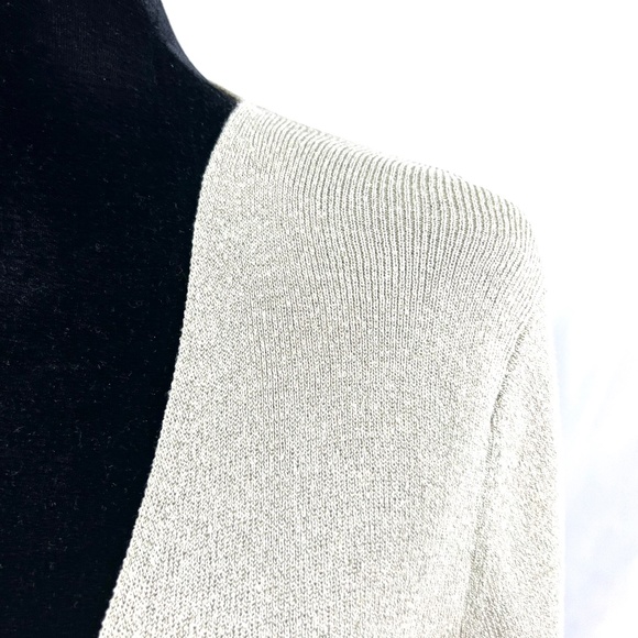 Sigrid Olsen Sport Cream Color Lightweight Sweater Size S - Picture 4 of 13